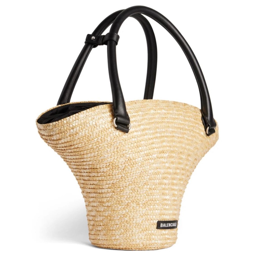 Balenciaga Raffia Tote Bag NWT